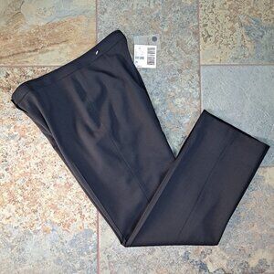 Petite Sophisticate Size 8 Women’s Black Dress Pants Wool Blend Stretch NWT